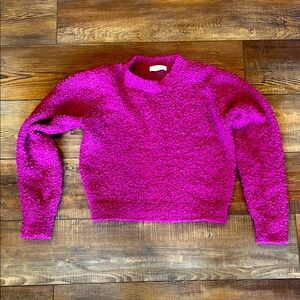 NWOT magenta sweater